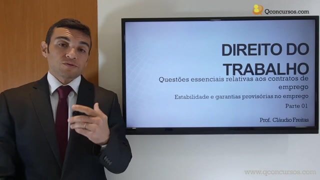 Estabilidade e garantias provisórias no emprego - Parte 01