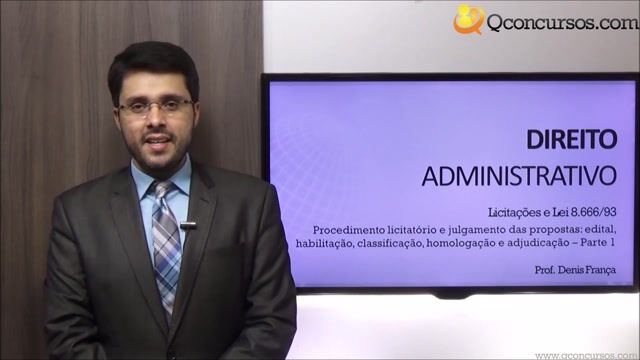 Licitações - Procedimento - Parte 1