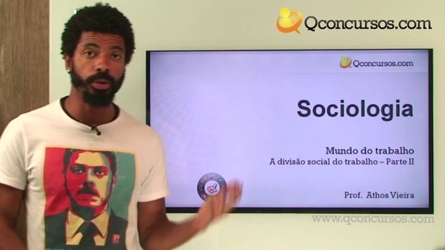 A Divisão Social do Trabalho - Parte 2