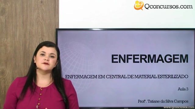 Enfermagem em Central de Material Esterilizado - Aula 03