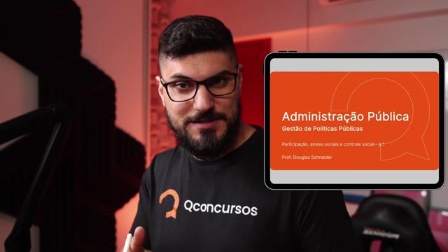 Participação, atores sociais e controle social - Parte 01