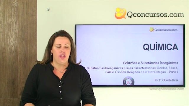 Substâncias Inorgânicas e Suas Características: Ácidos, Bases, Sais e Óxidos. Reações de Neutralização - Parte 1