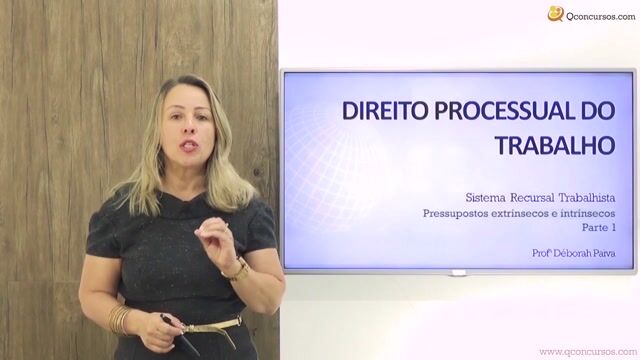 Pressupostos extrínsecos e intrínsecos - Parte 01