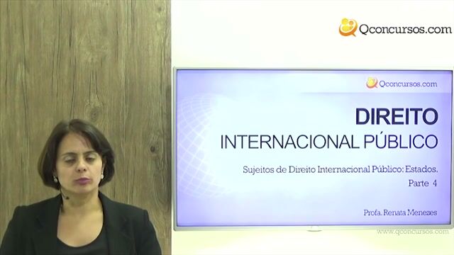Sujeitos de Direito Internacional Público - Estados. - Parte 4
