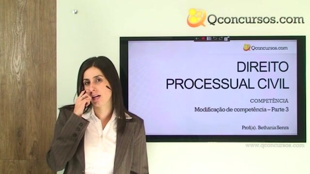 Modificação de Competência - Parte 3