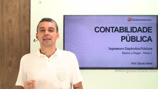Ingressos e Dispêndios Público - Restos a Pagar - Parte 1