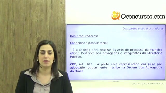Das Partes e dos Procuradores - Parte 24