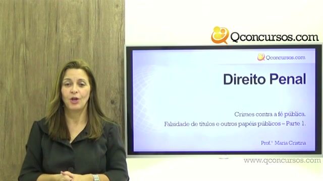 Falsidade de Títulos e Outros Papéis Públicos - Parte 1