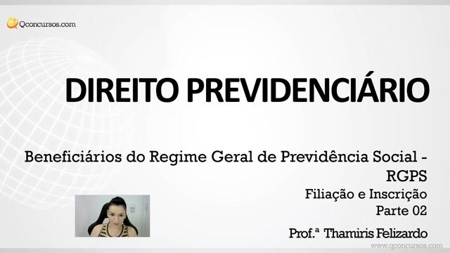Filiação e Inscrição - Parte 02