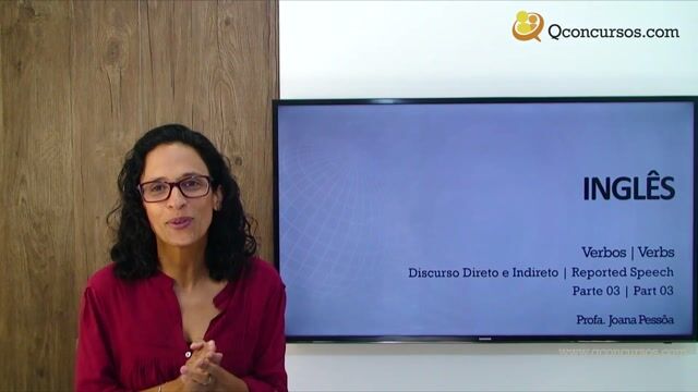 Discurso direto e indireto | Reported speech - Parte 03