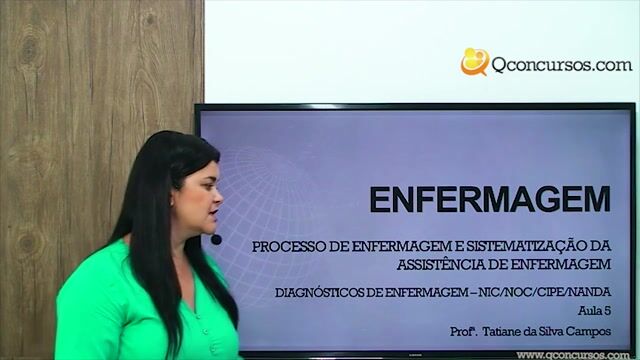 Diagnósticos de enfermagem - NIC/NOC/CIPE/NANDA - Aula 5