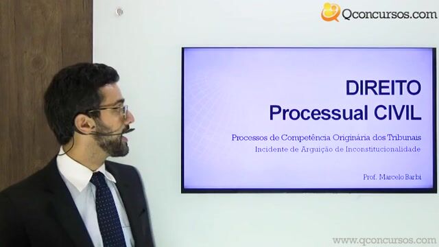 Incidente de Arguição de Inconstitucionalidade - Parte 1