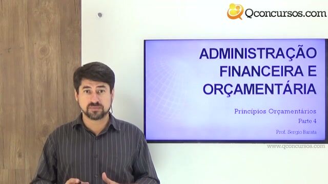 Princípios Orçamentários - Parte 4