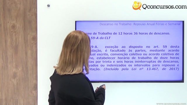 Descanso no trabalho- repouso anual (férias) e semanal - Parte 4