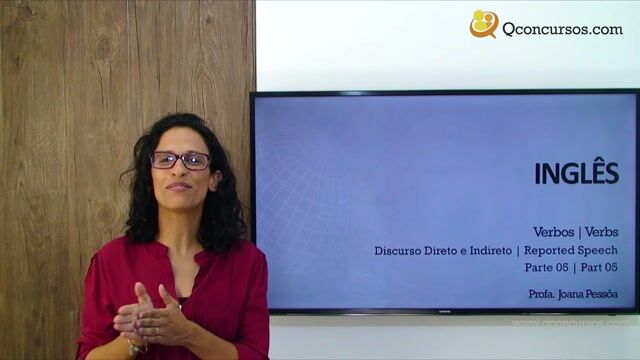 Discurso direto e indireto | Reported speech - Parte 05