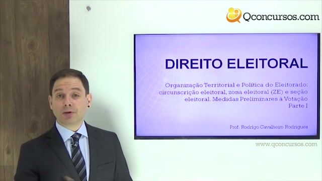 Organização Territorial e Política do Eleitorado - Parte 1