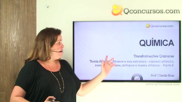 Teoria Atômica - Atomos e Sua Estrutura - Número Atômico, Número de Massa, Isótopos, Massa Atômica - Parte 2