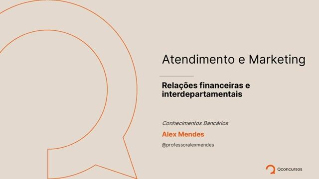 Relações financeiras e interdepartamentais