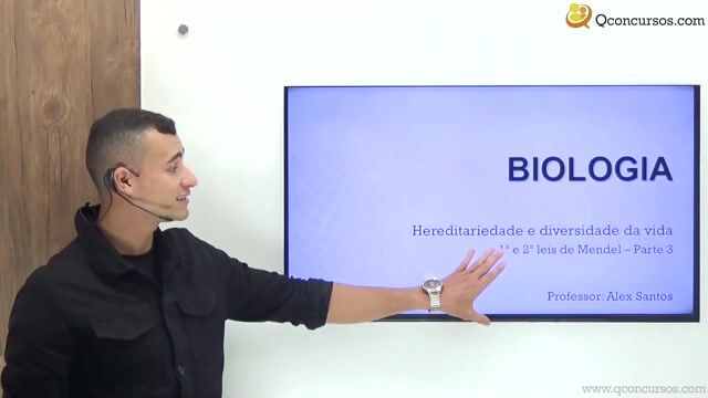 Introdução à genética 1ª e 2ª leis de Mendel - Parte 3