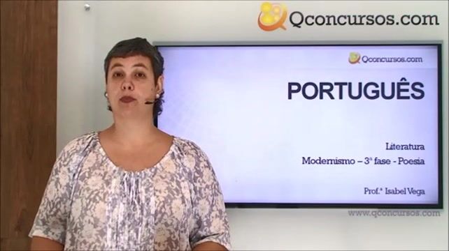 Literatura - Modernismo - Poesia - Terceira fase