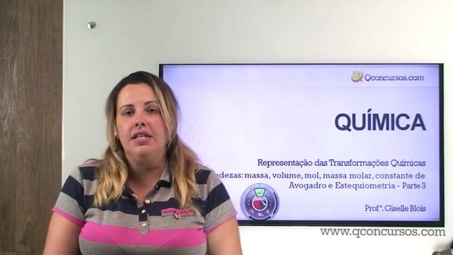 Grandezas: massa, volume, mol, massa molar, constante de Avogadro e Estequiometria - Parte 3