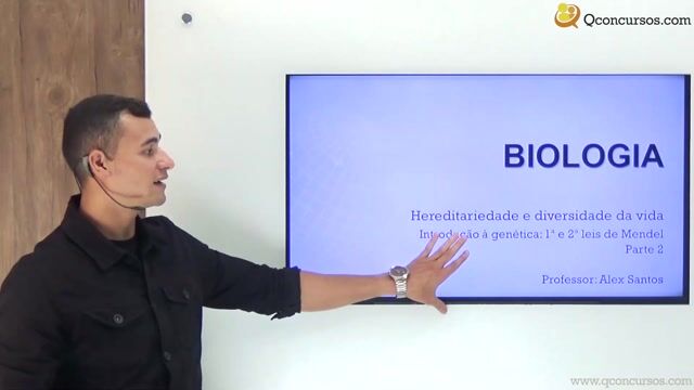 Introdução à genética: 1ª e 2ª leis de Mendel - Parte 2