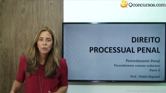 Procedimento Penal - Procedimento comum ordinário - Parte 02