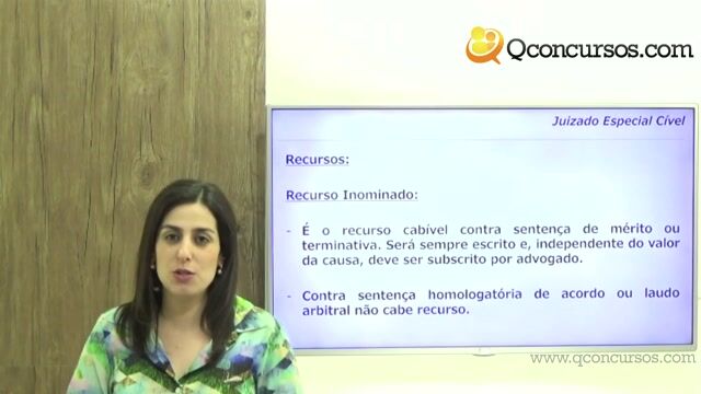 Juizado Especial Cível - Parte 16 
