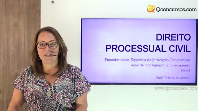 Ação de consignação em pagamento - Parte 1