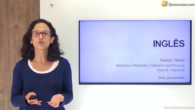 Infinitivo e gerúndio | Infinitive and gerund - Parte 04