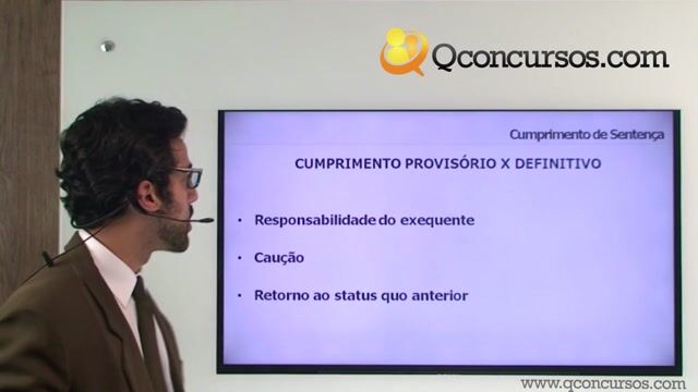 Disposições Gerais e Cumprimento Provisório – Parte 8