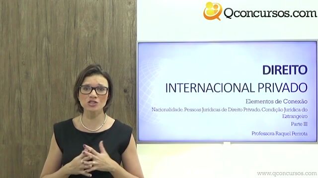 Nacionalidade. Pessoas Jurídicas de Direito Privado. Condição Jurídica do Estrangeiro - Parte 3
