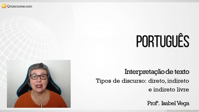 Tipos de Discurso (direto, indireto e indireto livre)