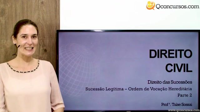 Sucessão Legítima – Ordem de Vocação Hereditária - Parte 2