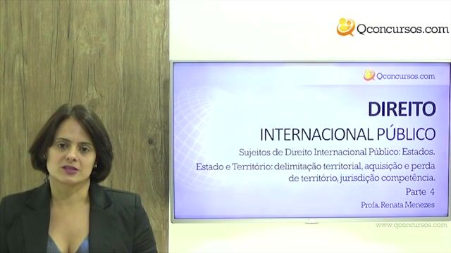 Estado e território: delimitação territorial, aquisição e perda de território, jurisdição e competência - Parte 4