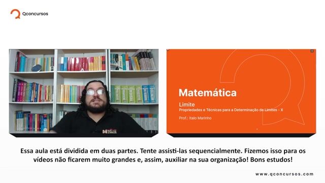 Limite - 13 - Definição informal de limite - Propriedades e técnicas para a determinação de limites - Parte 10.1