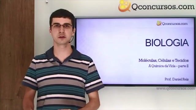 Moléculas, células e tecidos - A química da vida - Parte 2