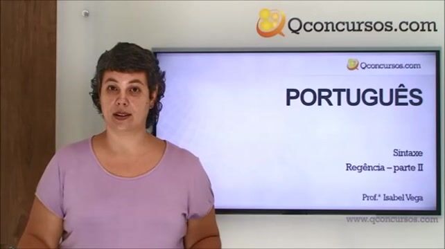 Sintaxe - Regência - Parte 2