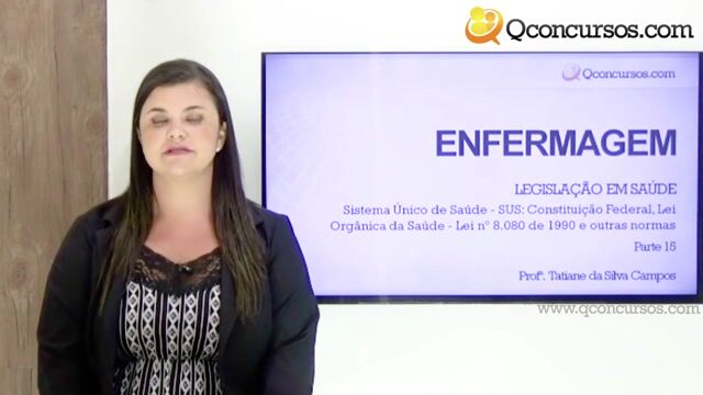 Legislação em Saúde - SUS - Constituição Federal, Lei Orgânica da Saúde - Lei n° 8080 de 1990 - Parte 15
