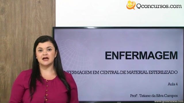 Enfermagem em Central de Material Esterilizado - Aula 04