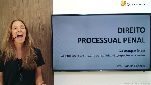 Competência em matéria penal: definição,espécies e critérios