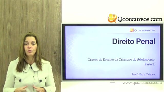 Crimes do Estatuto da Criança e do Adolescente - Parte 7