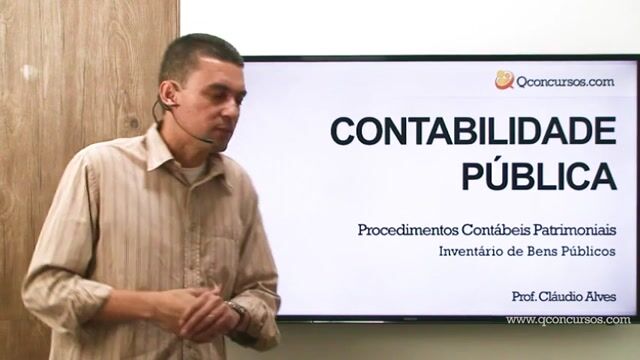 Procedimentos Contábeis Patrimoniais - Inventário de Bens Públicos 