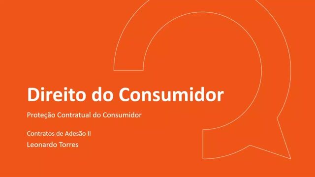 Contratos de Adesão - Parte 02