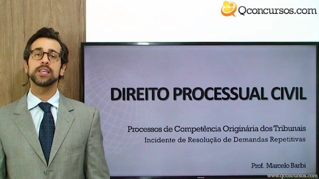 Incidente de resolução de demandas repetitivas - Parte 1