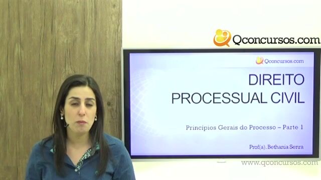 Princípios Gerais do Processo - Parte 01