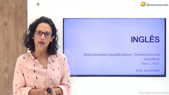 Determinantes e quantificadores - Parte 1