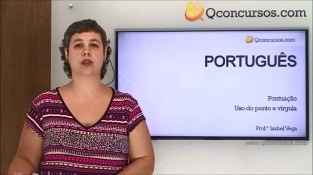 Pontuação - Uso do ponto e vírgula