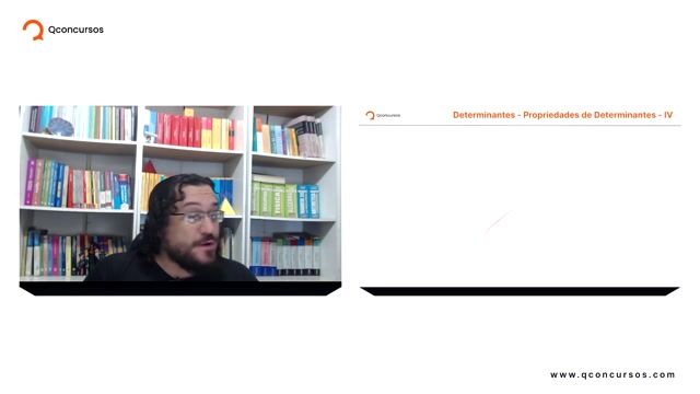 Determinantes - 08 - Propriedades de determinantes - Parte 04