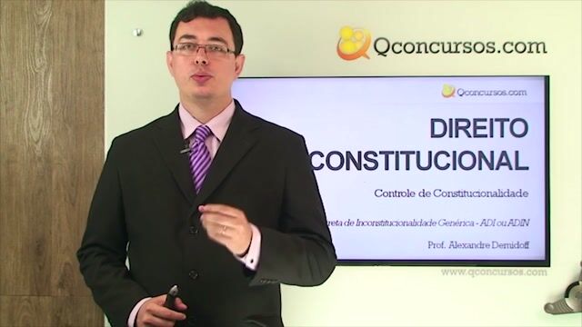 Ação Direta de Inconstitucionalidade Genérica - ADI ou ADIN - Parte 1